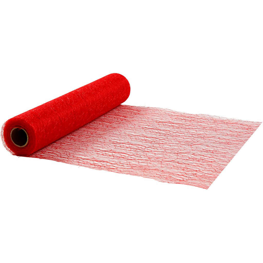 Creativ company tafellopers, b: 30 cm, rood, 10 m 1 rol
