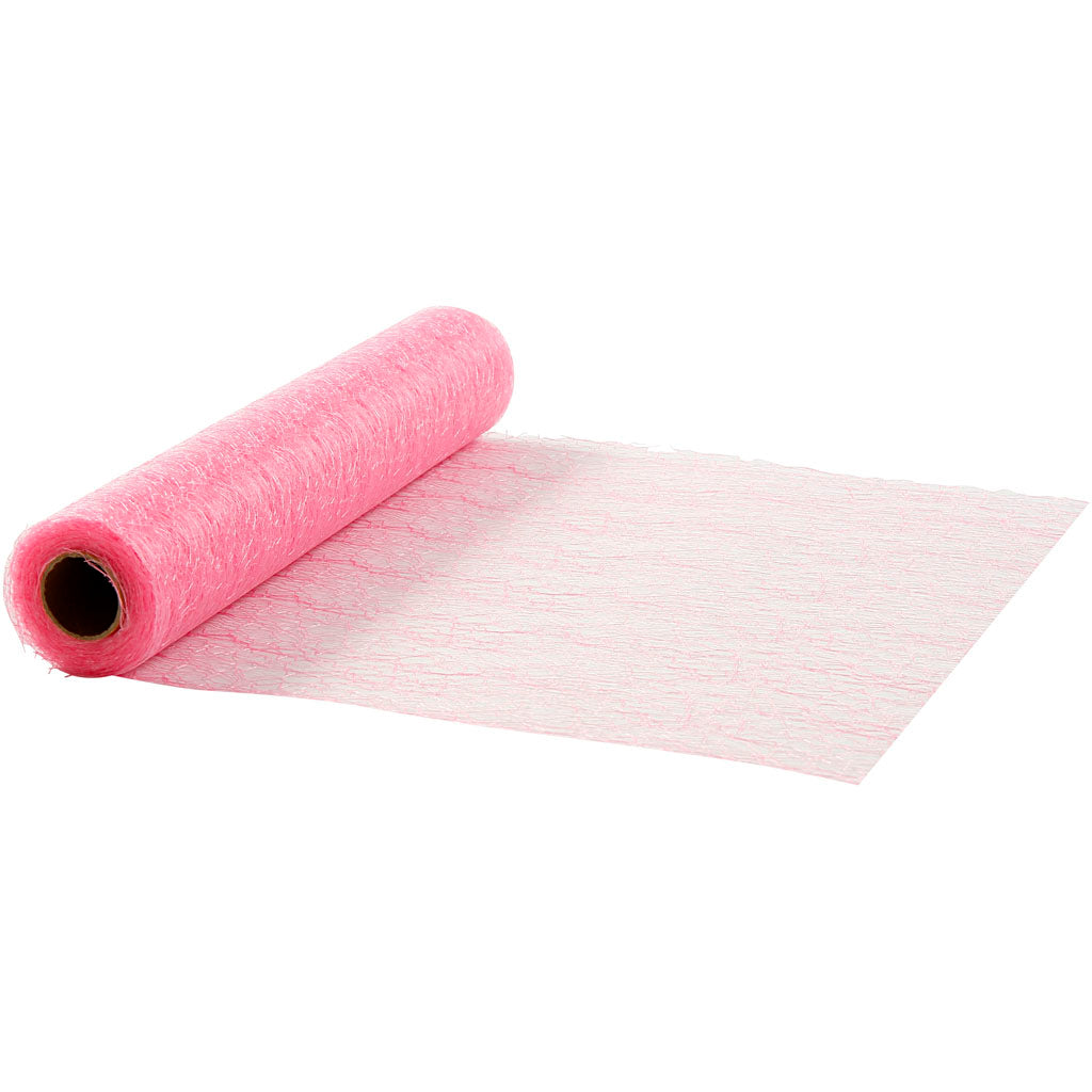 Creativ company tafellopers, b: 30 cm, lichtrood, 10 m 1 rol