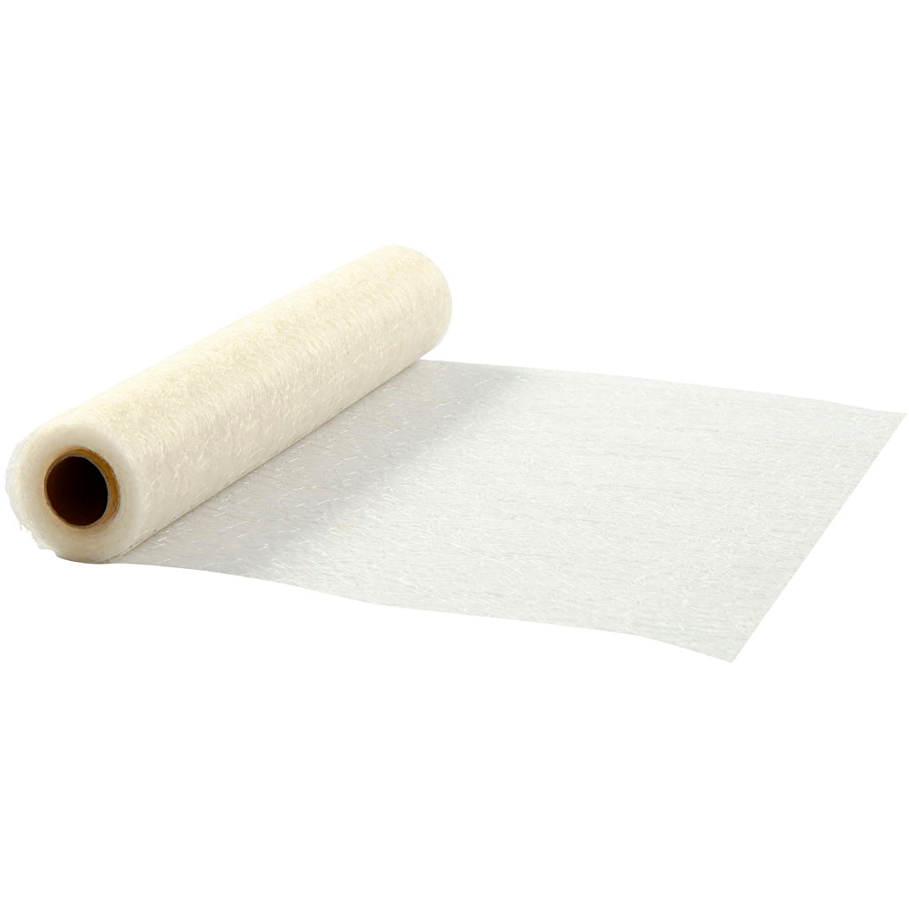 Creativ company table runners, w: 30 cm, off-white, 10 m 1 roll