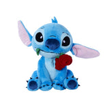 Stitch Plush 25 cm Stitch with rose