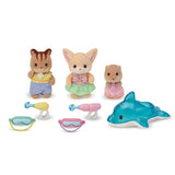 EPOCH Sylvanian Families Trio Bithdler Friends Swimming Pool Fun divertente