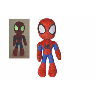 Spidey plush with glowing eyes in dark 25 cm