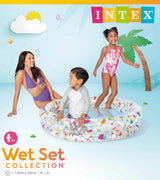 Intex zwembad ijsjes print 122x25