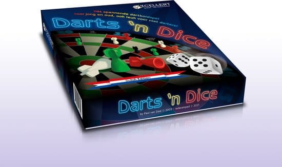 Goliath darts 'n dice family board game