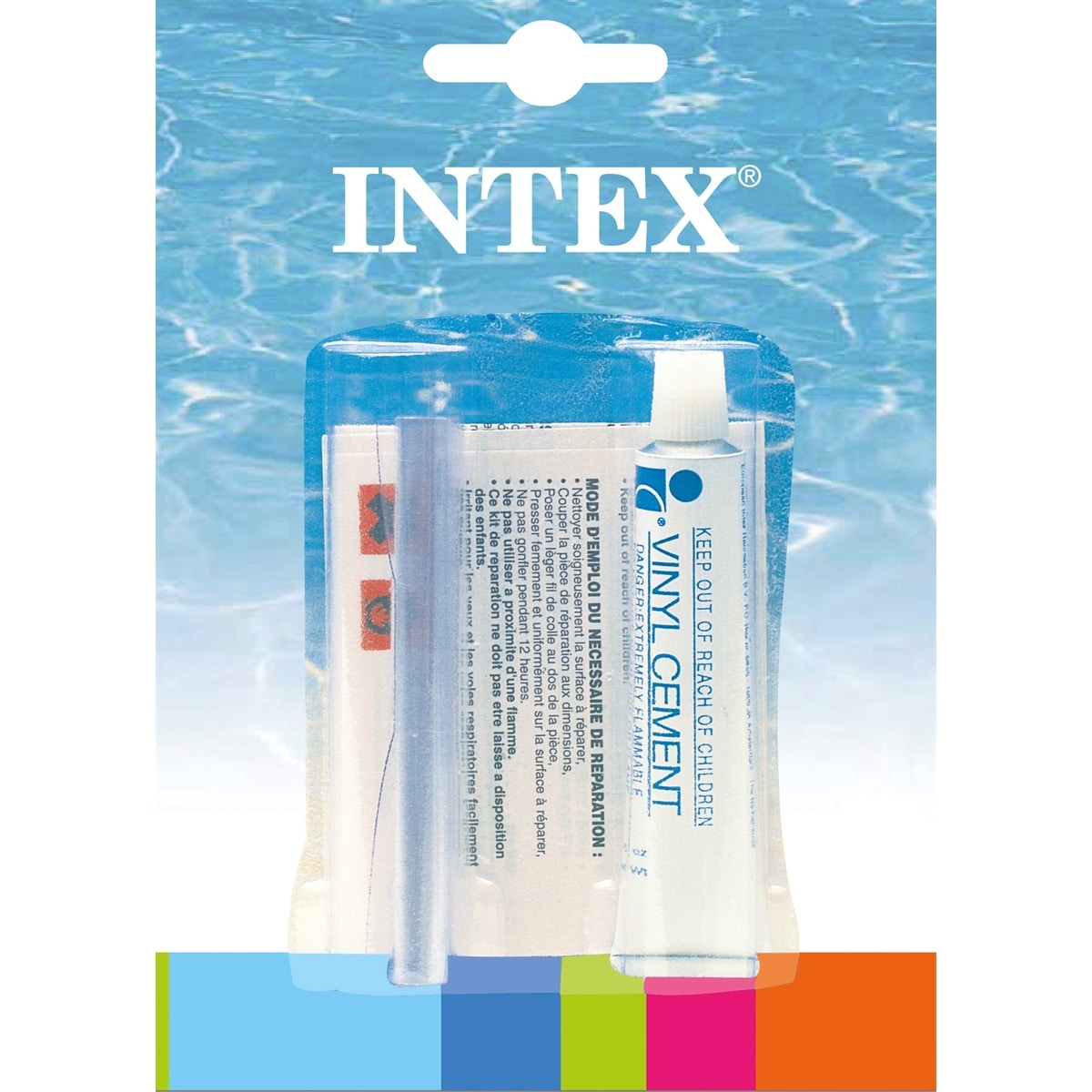Intex reparasjonssett for oppblåsbare leker