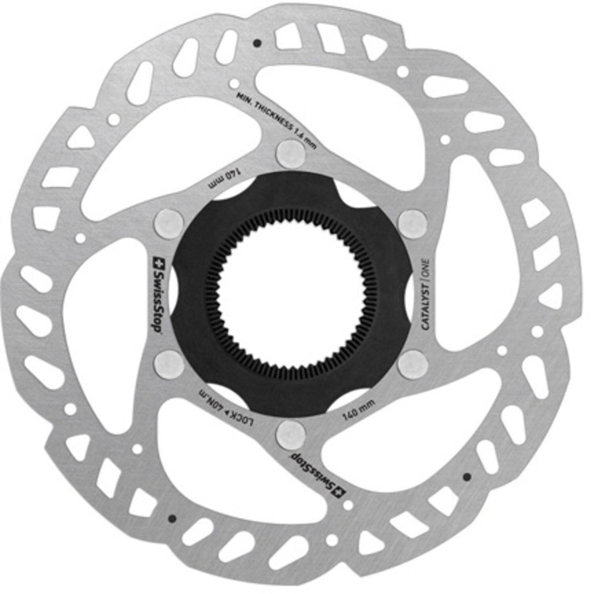 Swissstop - bromsskivakatalysator One Centerlock 140mm