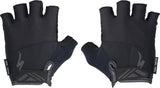 Specialized body geometry dual gel half-finger gloves