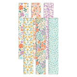 We r makers • thermal cinch binding spine floral 6pieces