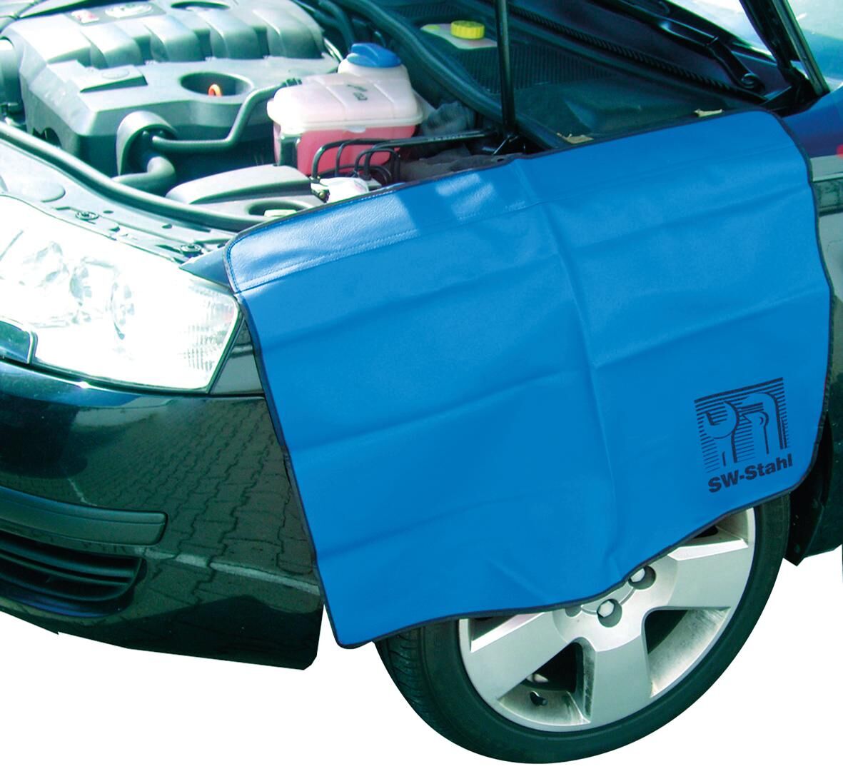 SW-STAHL Wing Protector600 x 800mm, magnetic, for protection against dirt and paint damages while working on the engine