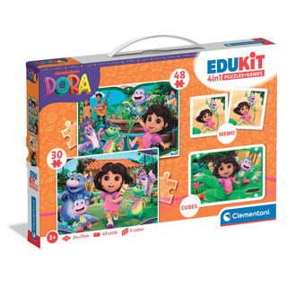 Spel edukit 4 in 1 dora the explorer