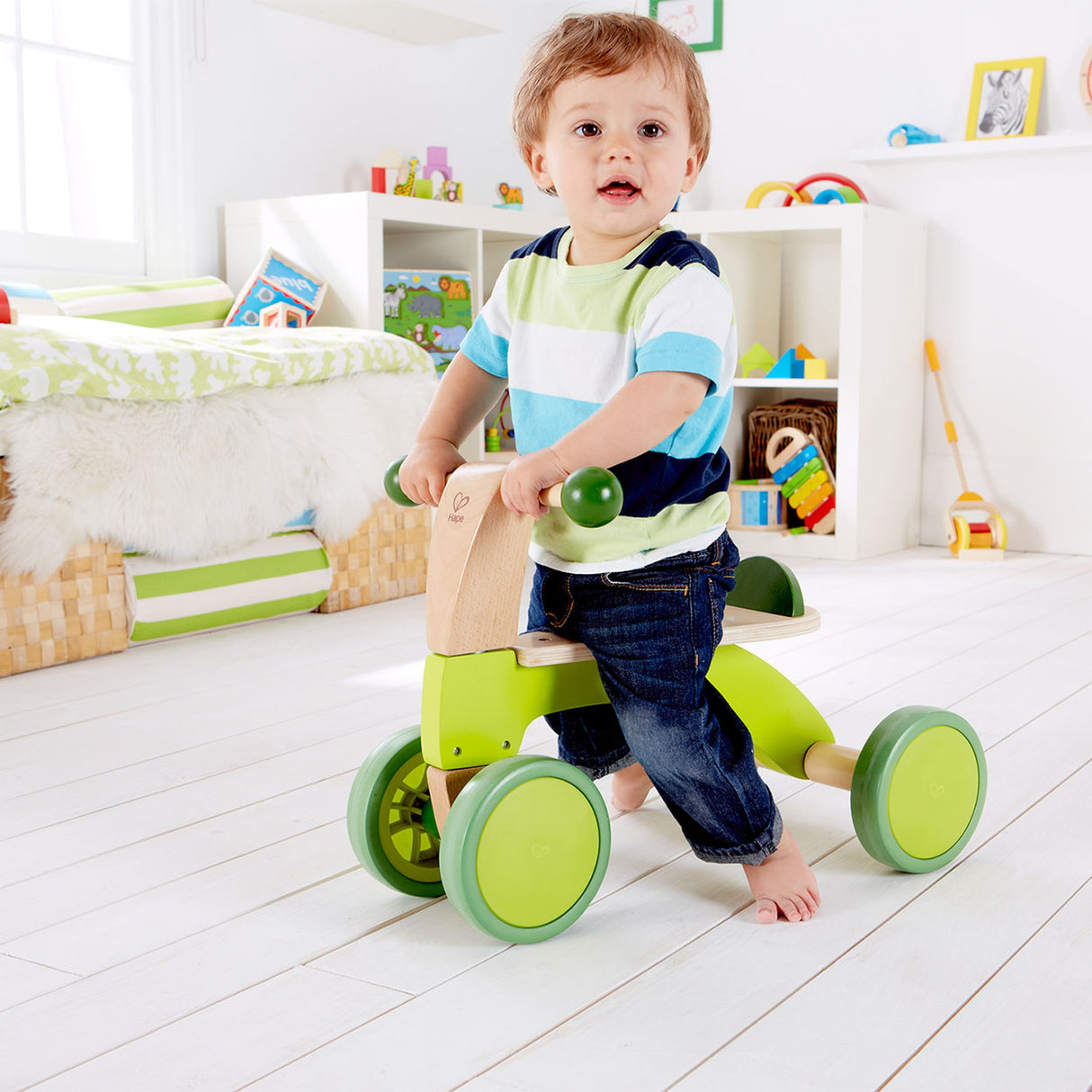 Hape - Scoot - Around Junior Green