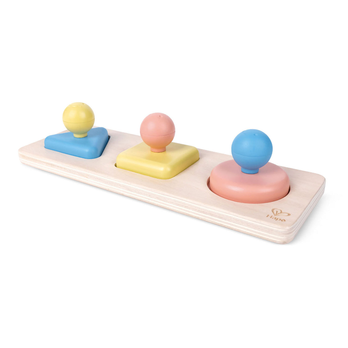 Hape Montessori mirror shape puzzle wood
