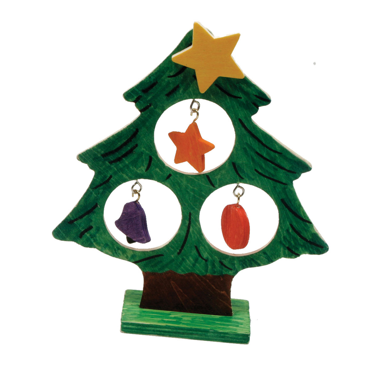 Beleduc color your own Christmas tree with Christmas balls