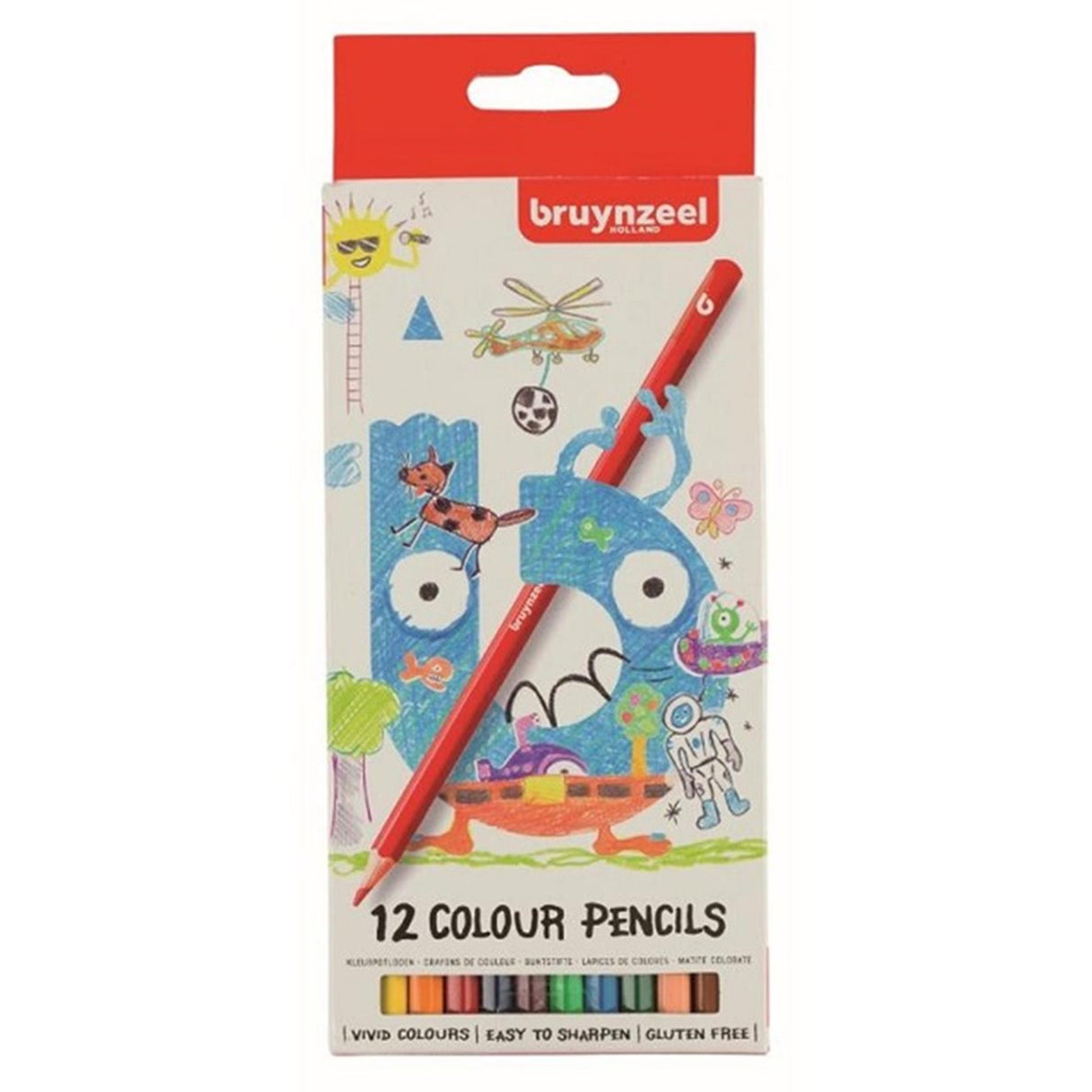 Bruynzeel Kids Colored Stifte, 12st.