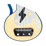 Hape ukelele met lichtjes - blauw