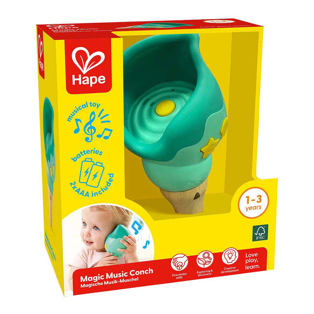 Hape magische muziek schelp