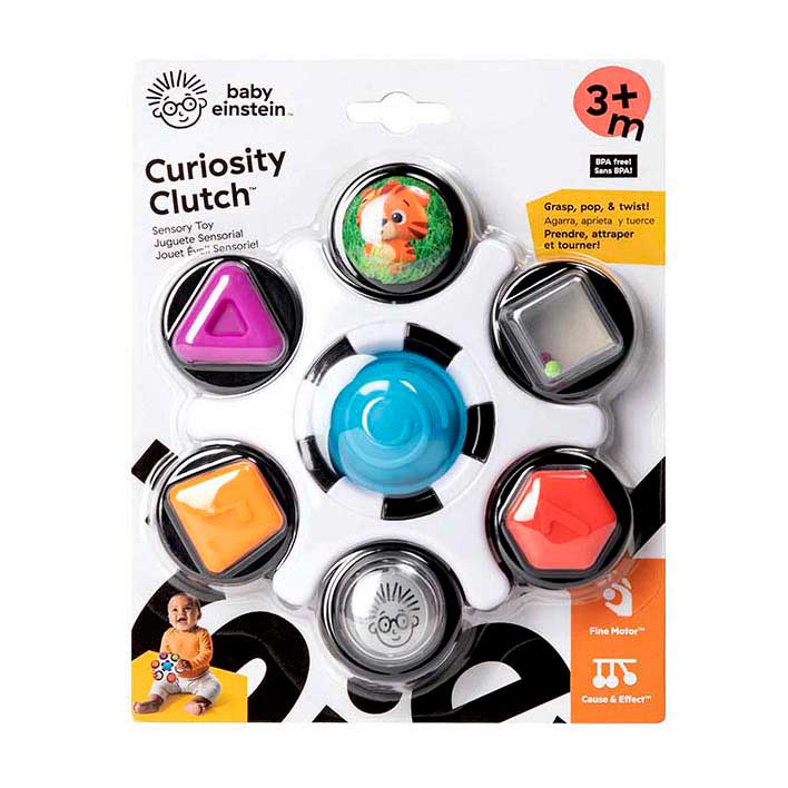 Curiosity clutch sensorisch speeltje