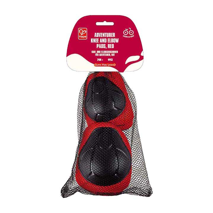 Hape könyök- és térdvédő - piros