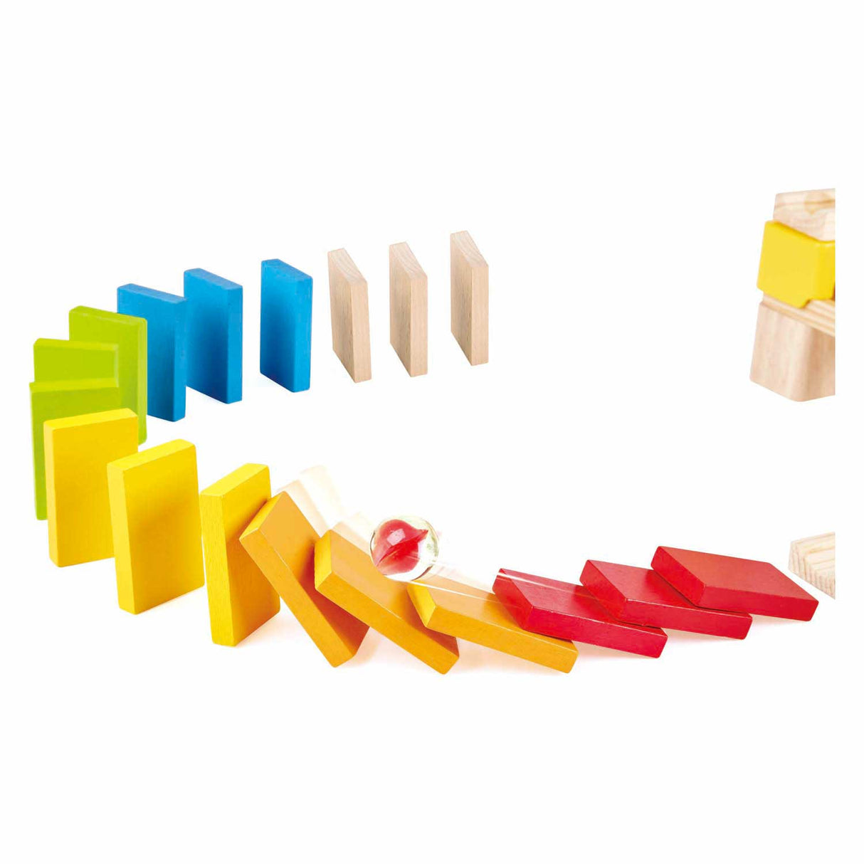 Hape houten knikkerbaanset - 81dlg.