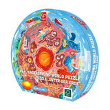 Hape underground world puzzle with light - 36 pcs.