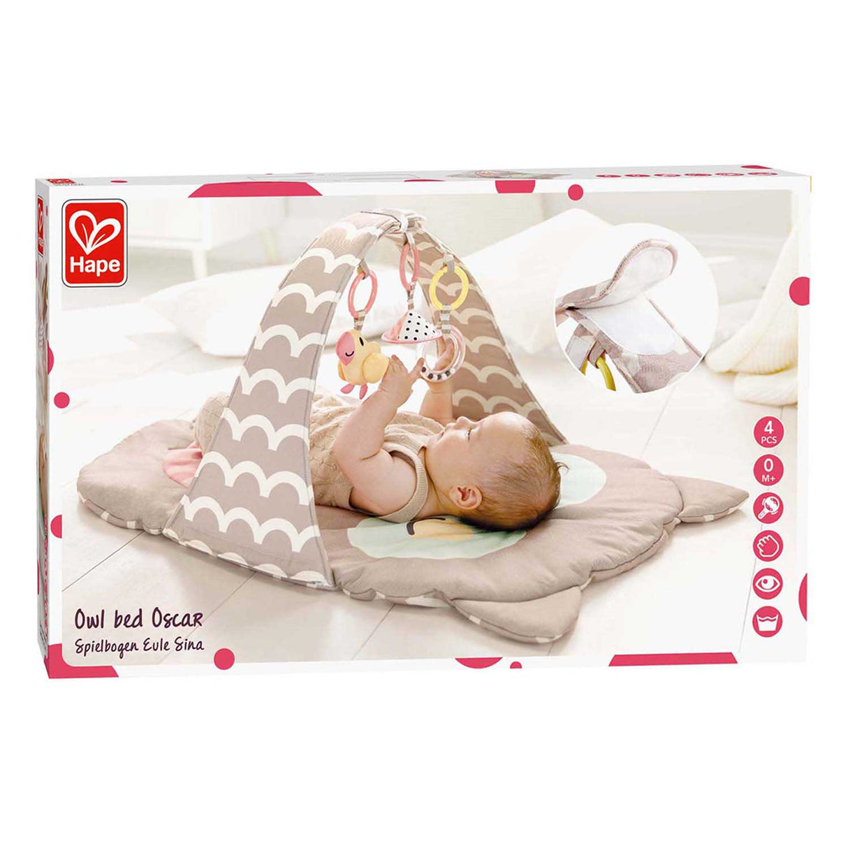 Hape baby gym owl oscar