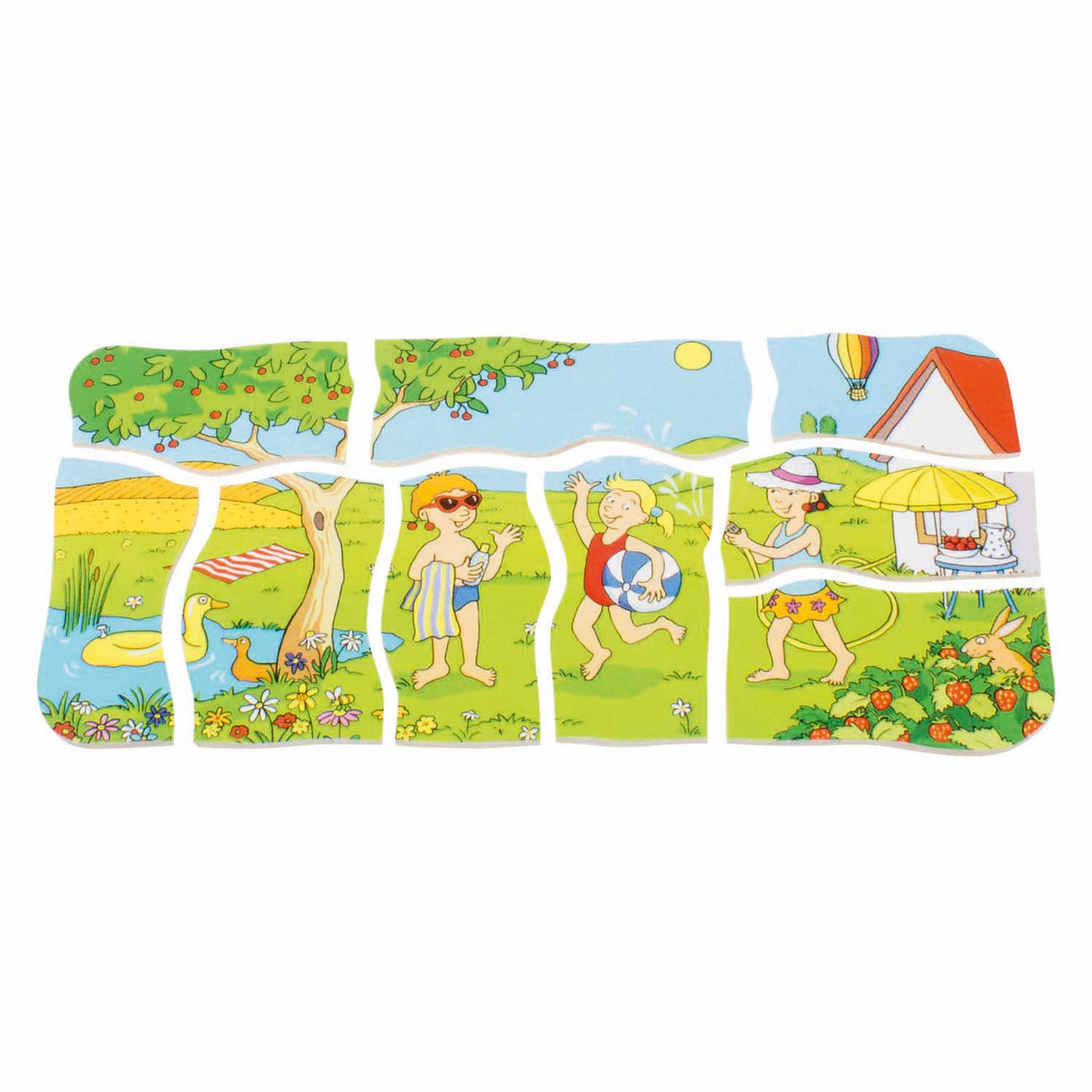 Beleduc lagenpuzzel 4 seizoenen