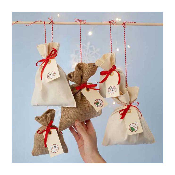 Creativ company bag, size 10x15 cm, 275 g, brown, 4 pieces in a box