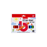 Bruynzeel big point felt-tip pens 12 pieces | 2 pcs