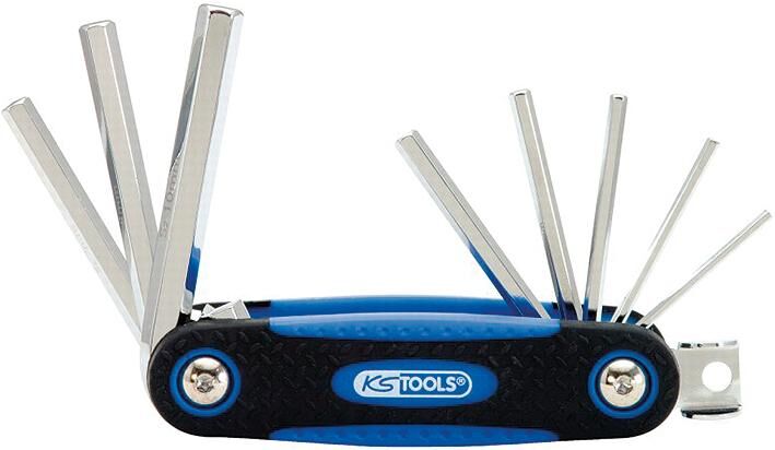 Ks tools ks-tools hoeksleutel set chromeplus angled pin wrench 8tlg.