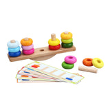 Klassisk World World World Wood Balance Stapel Game, 26dlg.