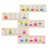 Klassisk World World World Wood Balance Stapel Game, 26dlg.
