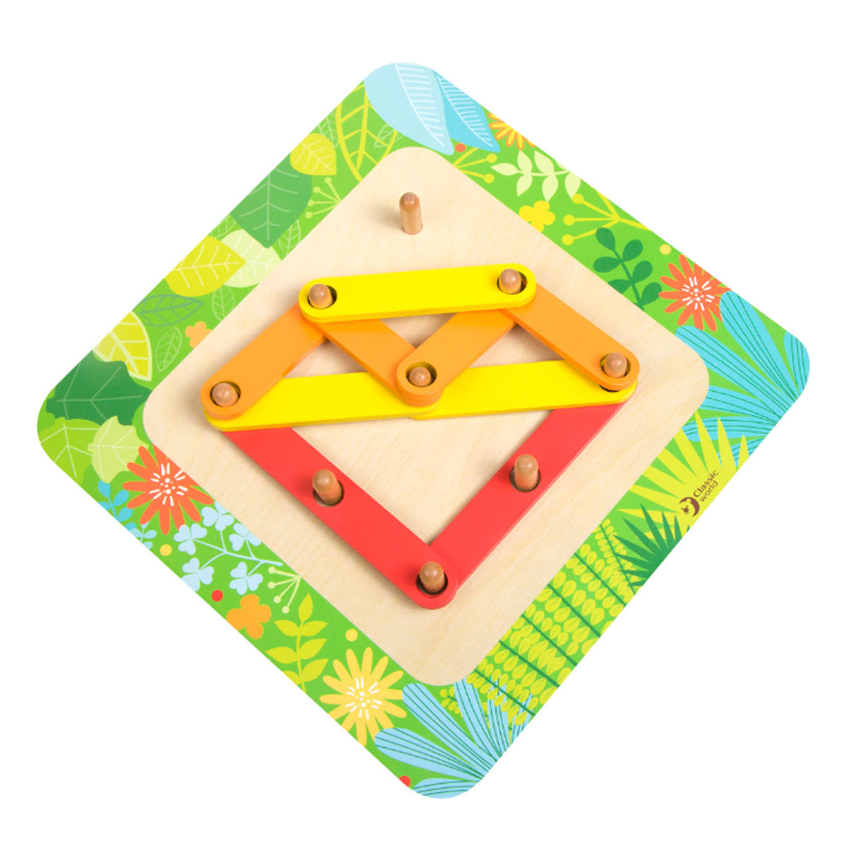 Classic World World My Wood Learning Puzzle, 29dlg.