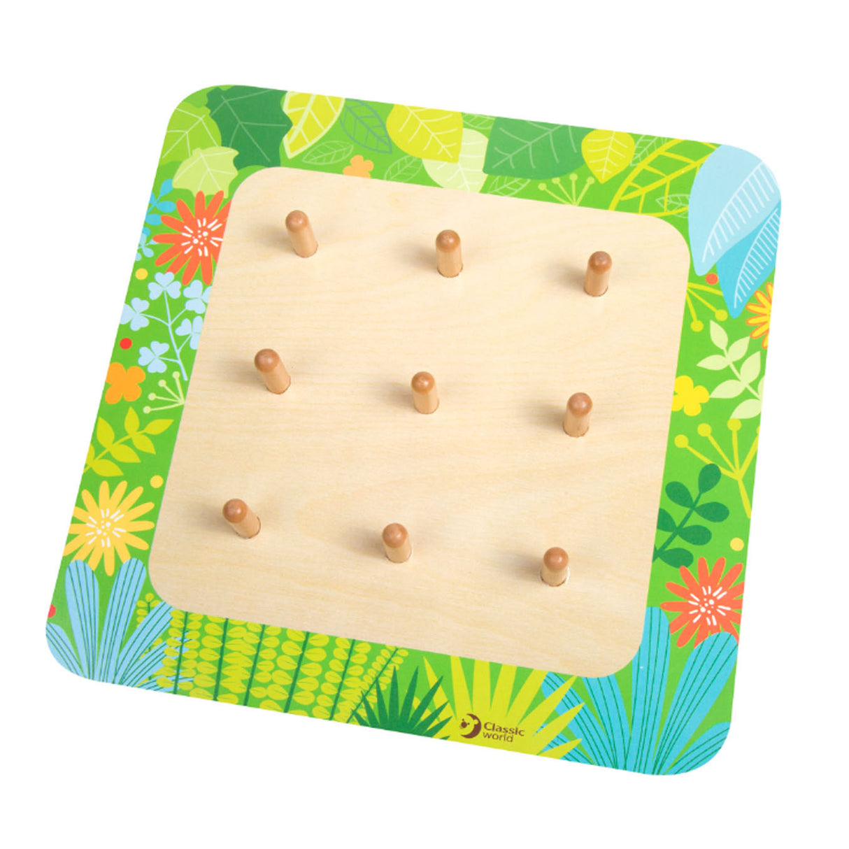 Classic World World mon puzzle d'apprentissage en bois, 29dlg.