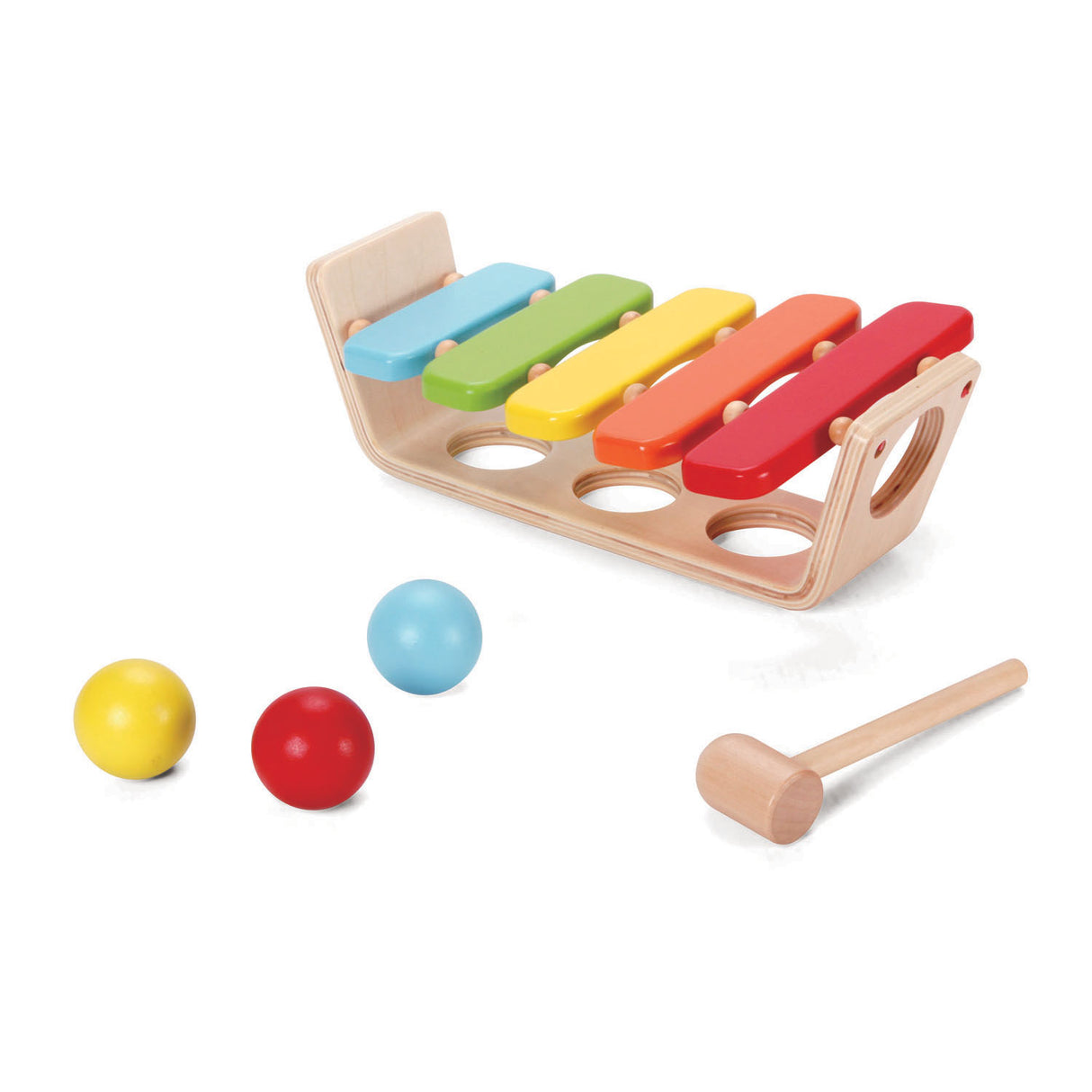 Classic World World 2in1 Hamperbank with Xlophone, 5dlg.