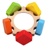 Classico World World World Wooden Mirror Flower