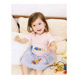 Classic World World Houten Rijgkralen, 90dlg.