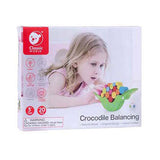 Classal World World Wooden Balance Game Crocodile, 20dlg.