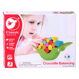 Klassisk World World Wood Balance Game Crocodile, 20dlg.
