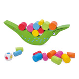Klassisk World World Wood Balance Game Crocodile, 20dlg.