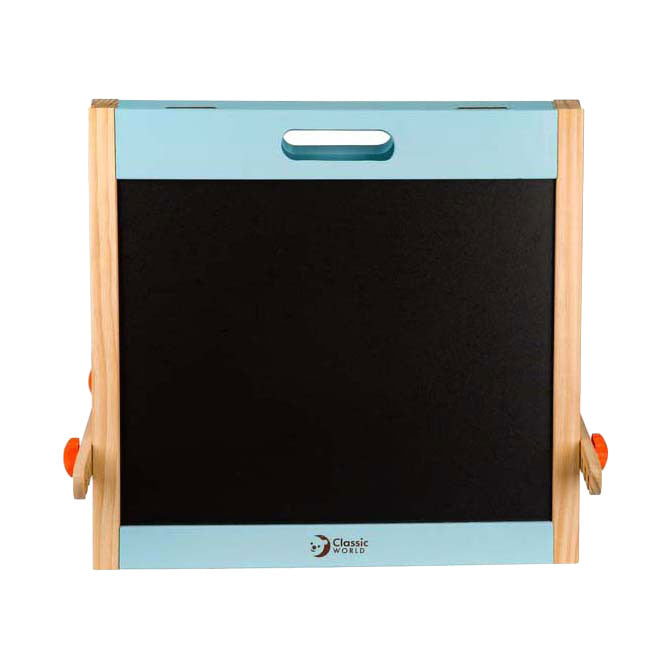 Klassesch Welt Holz Magnéit a Chalkboard