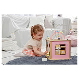 Klassisk World World Houten Activity Kubus
