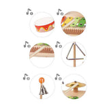 Classic World World Wooden Music Table