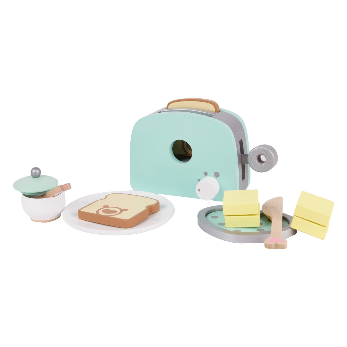 Klassesch Welthaus hëlze Toaster, 13dgg.