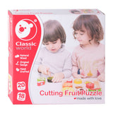 Classic World Woodn Snijffruit, 20dlg.
