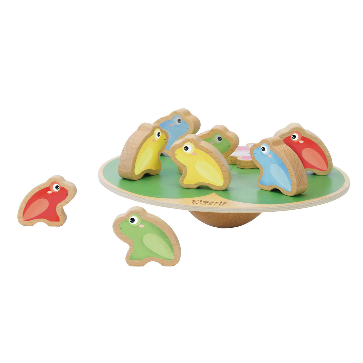 Classic World Stapel Waterlelie with frogs