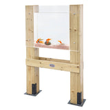 Fish de berge d'eau en bois classique en bois