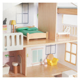 Classic World World Happy Villa Houten Poppenhuis, 28dlg.