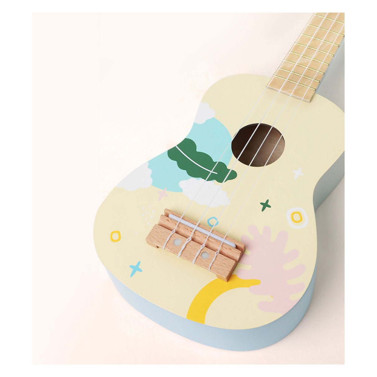 Irris en bois mondial classique ukelele