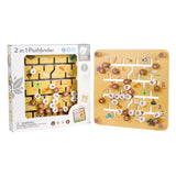 Klassisk World World World 2in1 Wooden Boy Scout Child Play