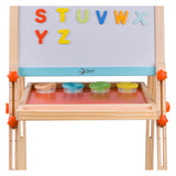Classic World Wooden Magnet and Blackboard 2in1, 39dlg.